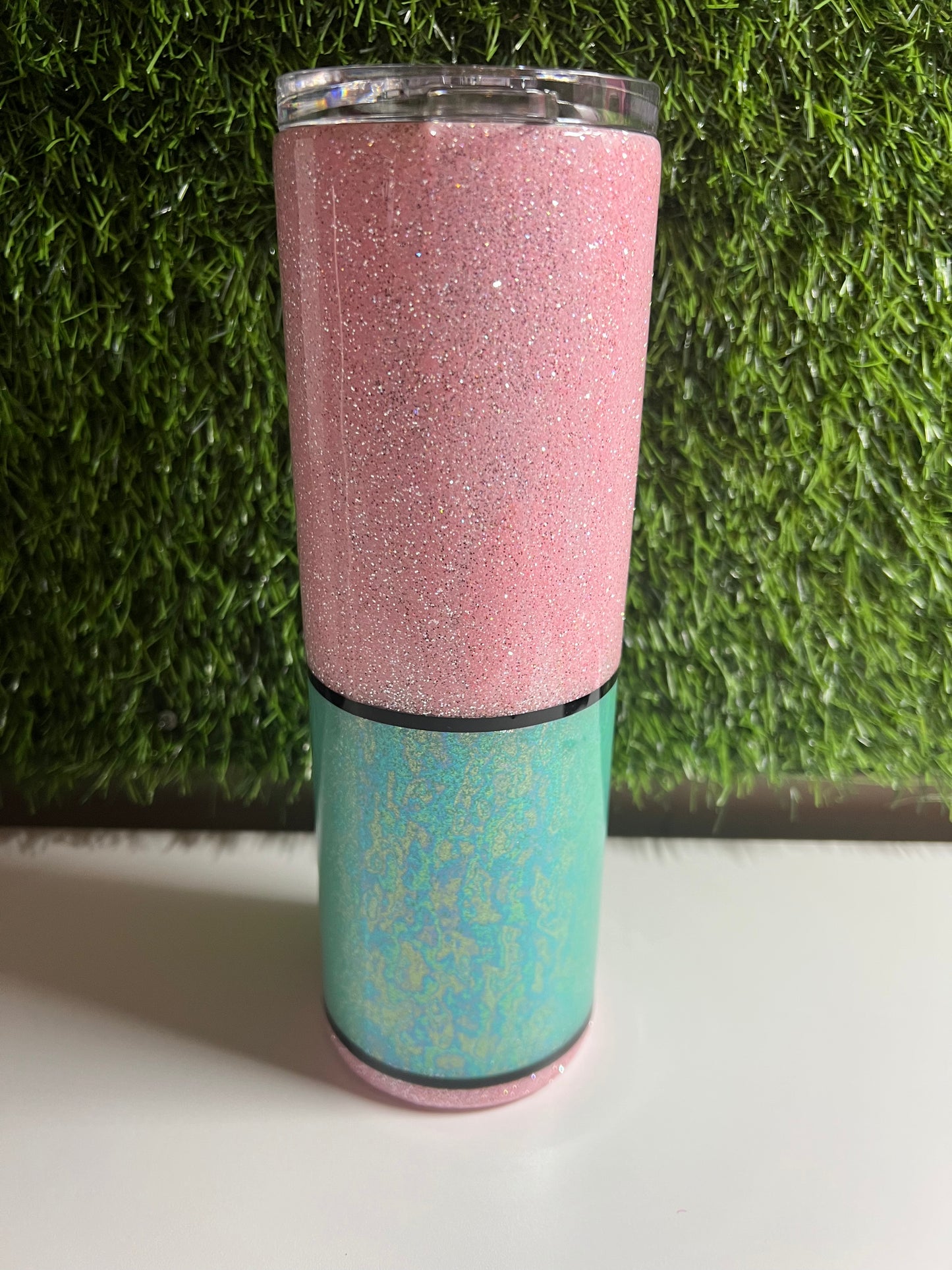 SS Skinny 30oz Epoxy tumbler -Tired Teacher