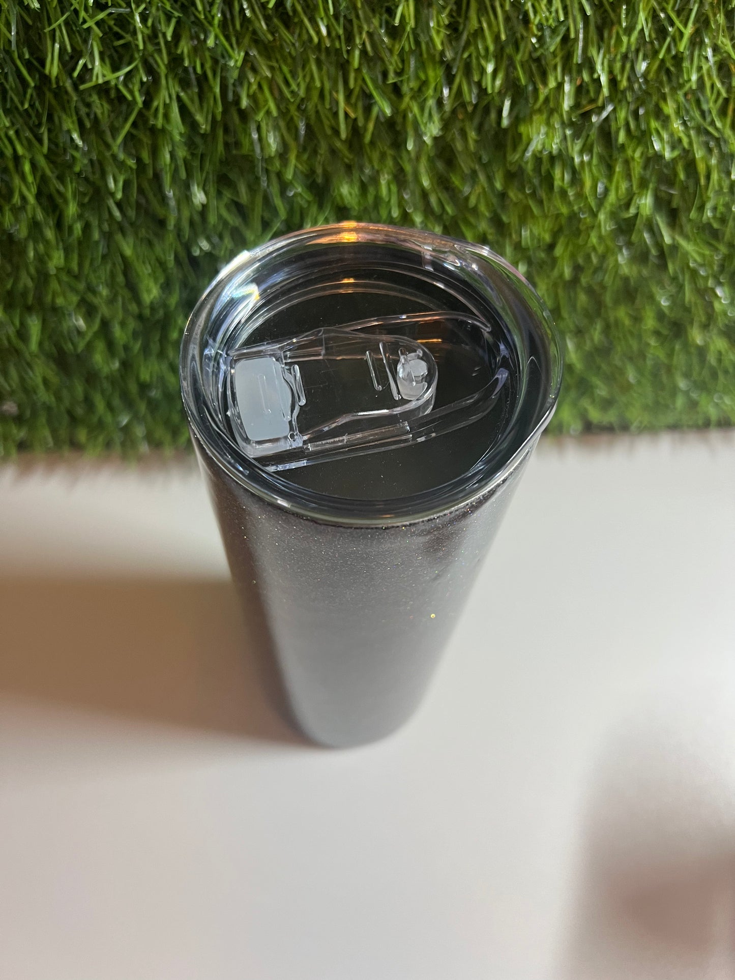 SS Skinny 20oz tumbler -Caution I bite