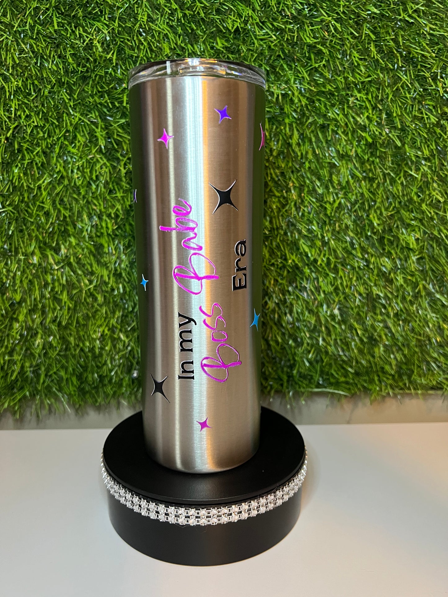 SS Skinny 20oz tumbler Boss Babe Era