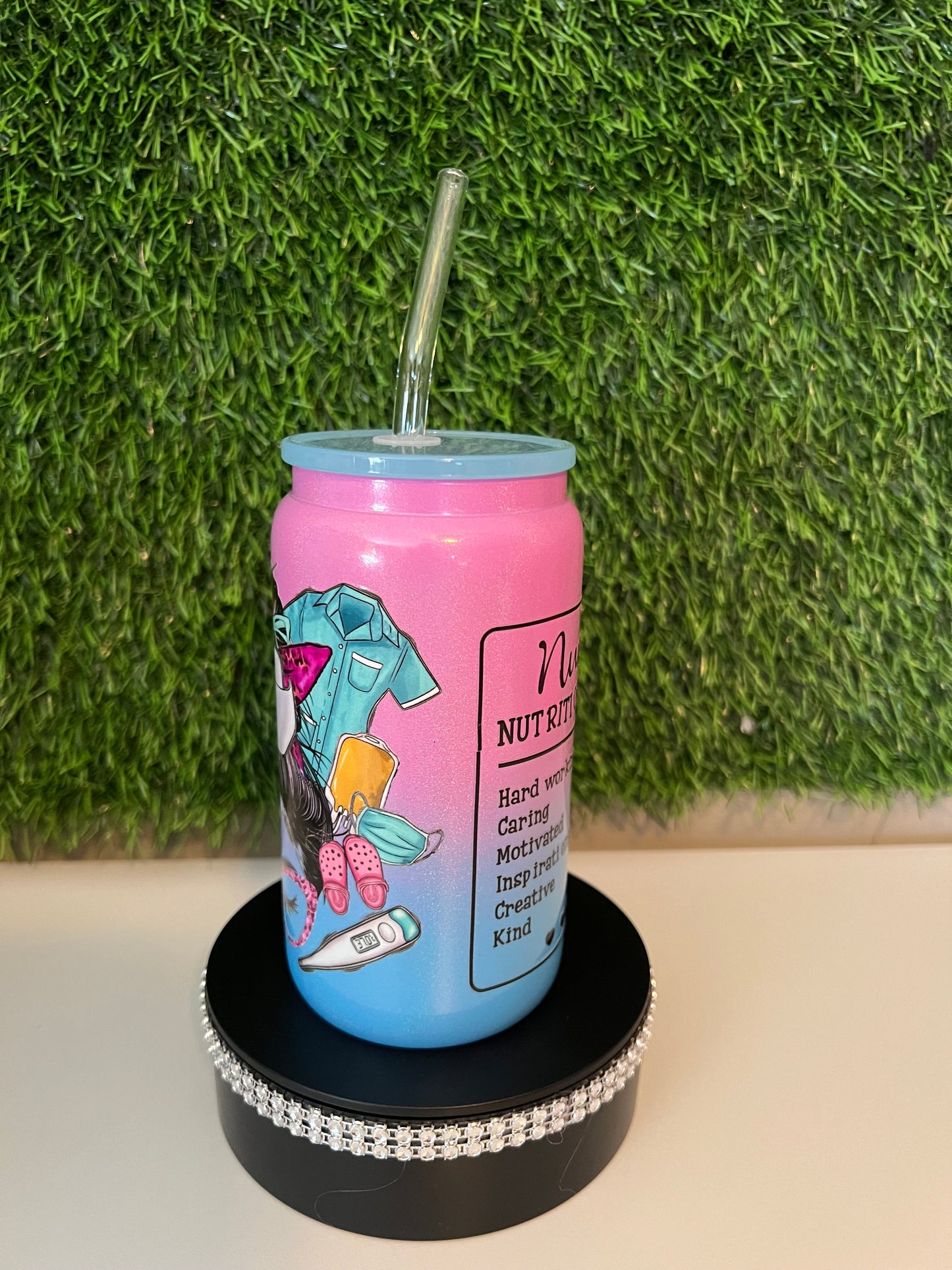 Shimmer 16oz two tone Nurse Life cup