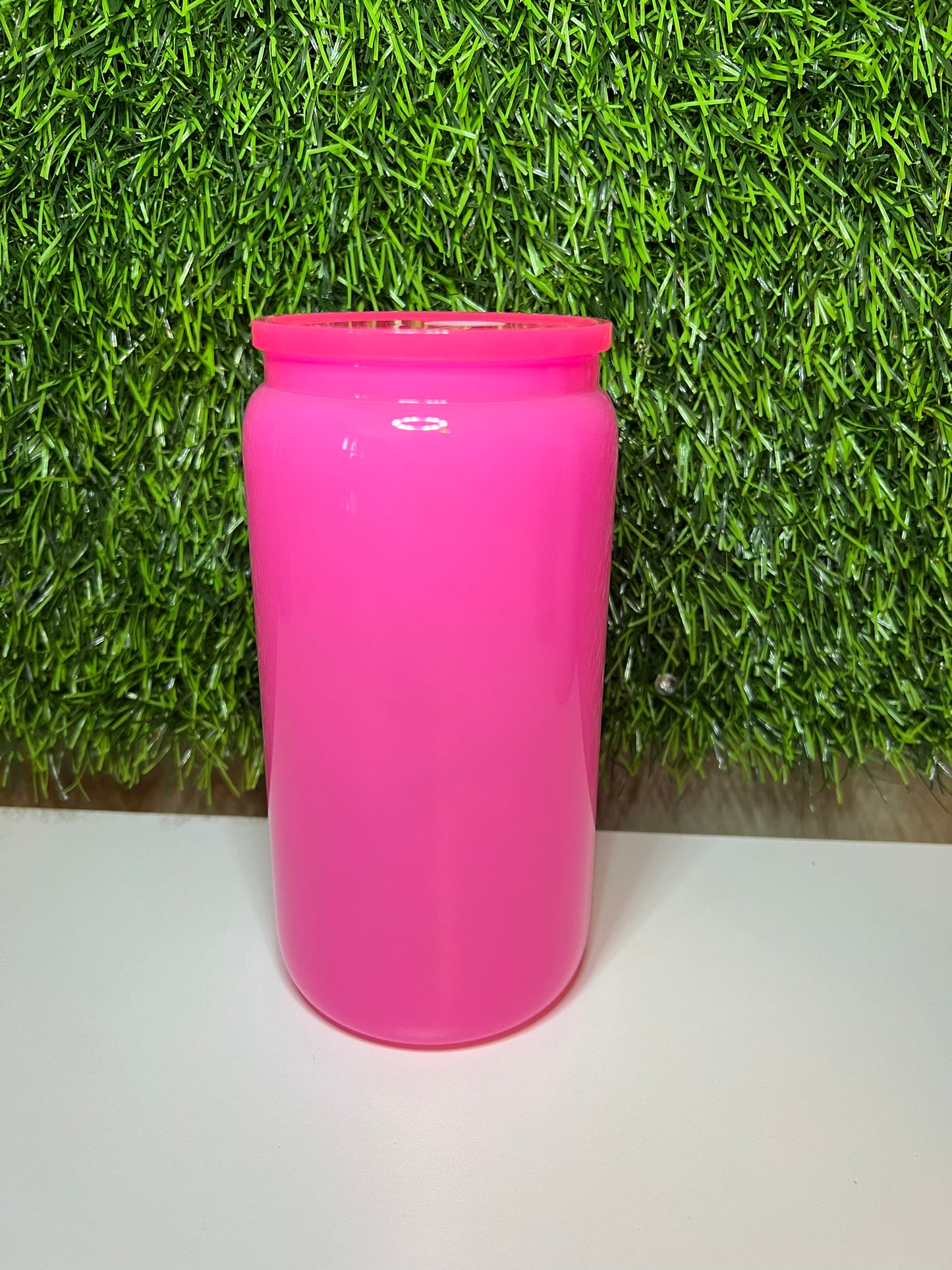 16oz Dark colored Glass tumbler