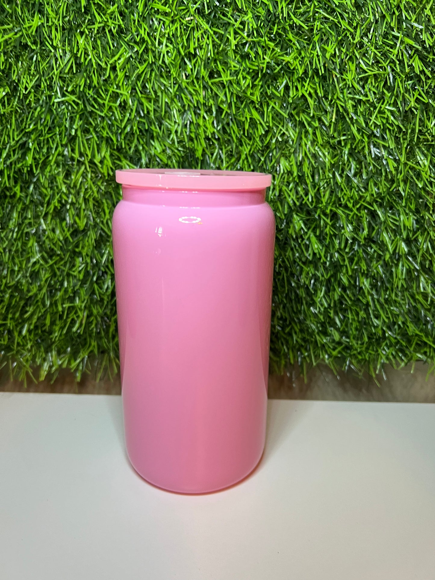 16oz Dark colored Glass tumbler