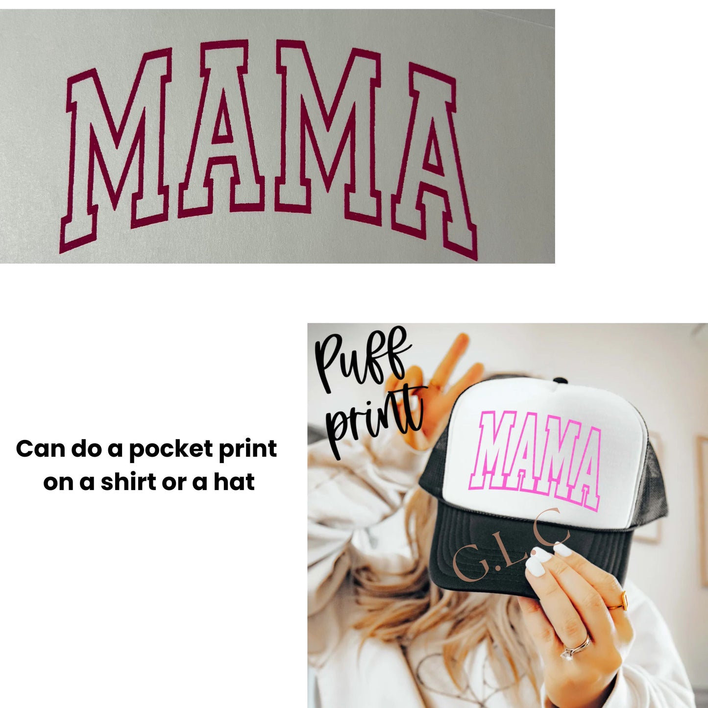 Heat Transfers- Mama/ Dad/ Family