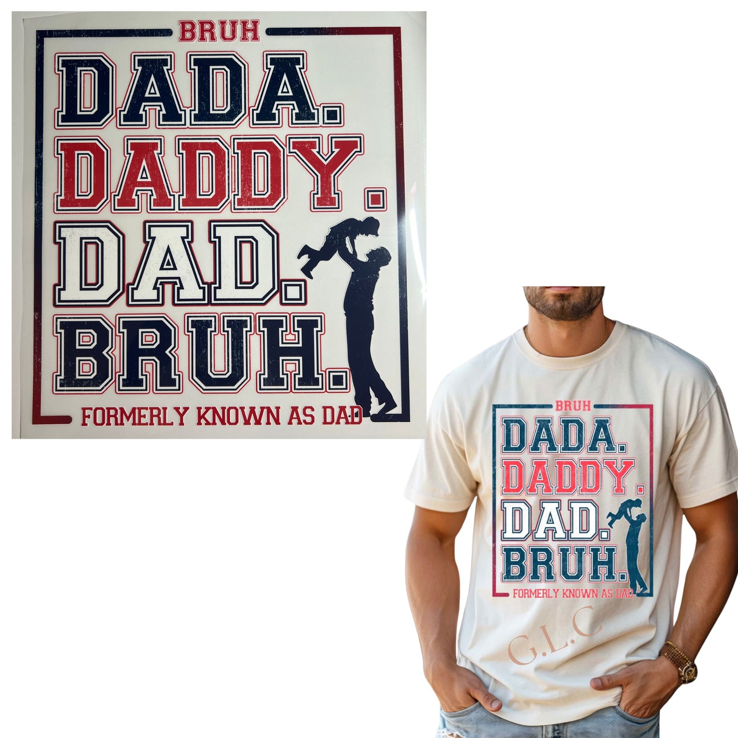 Heat Transfers- Mama/ Dad/ Family