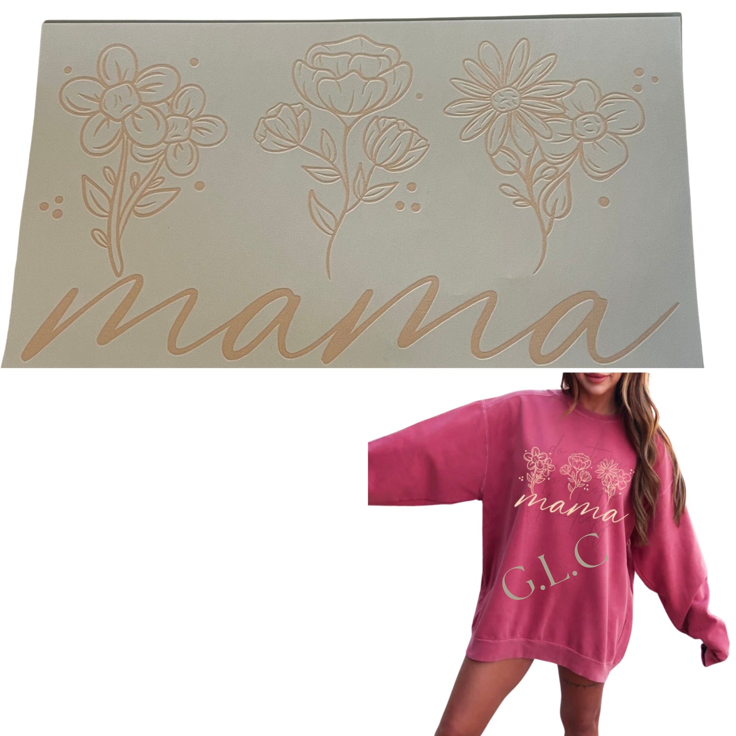 Heat Transfers- Mama/ Dad/ Family