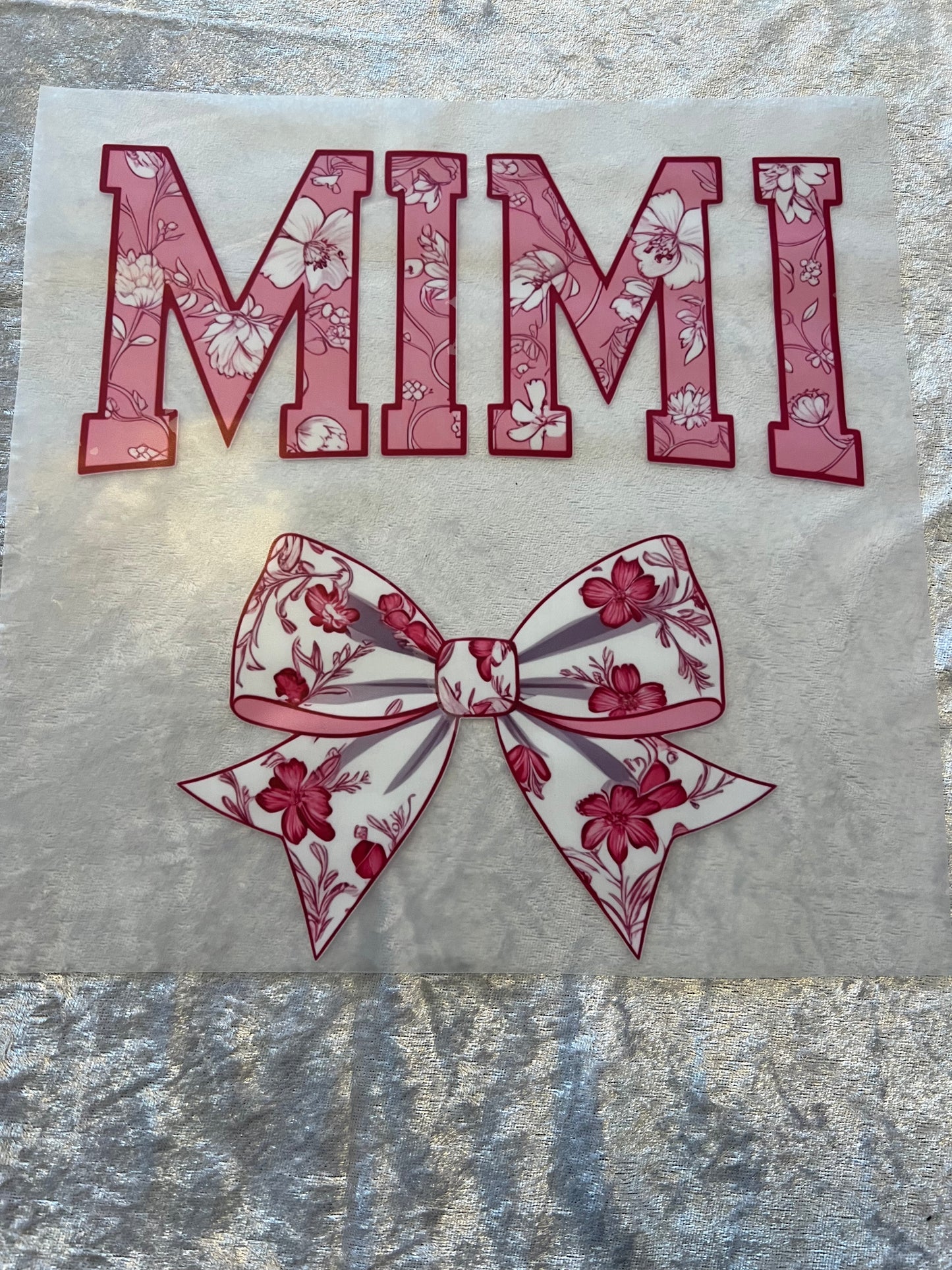 Heat Transfers- Mama/ Dad/ Family