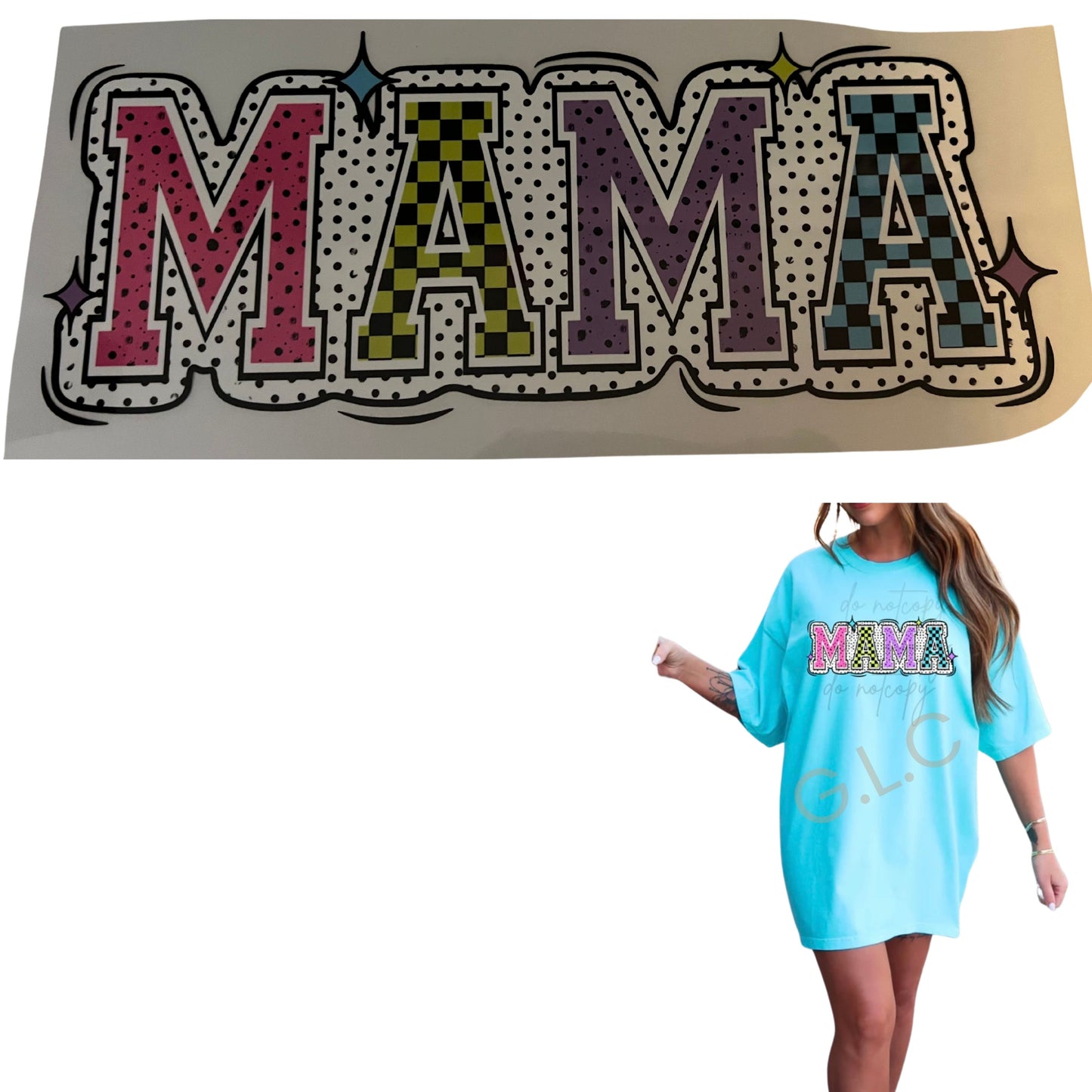 Heat Transfers- Mama/ Dad/ Family
