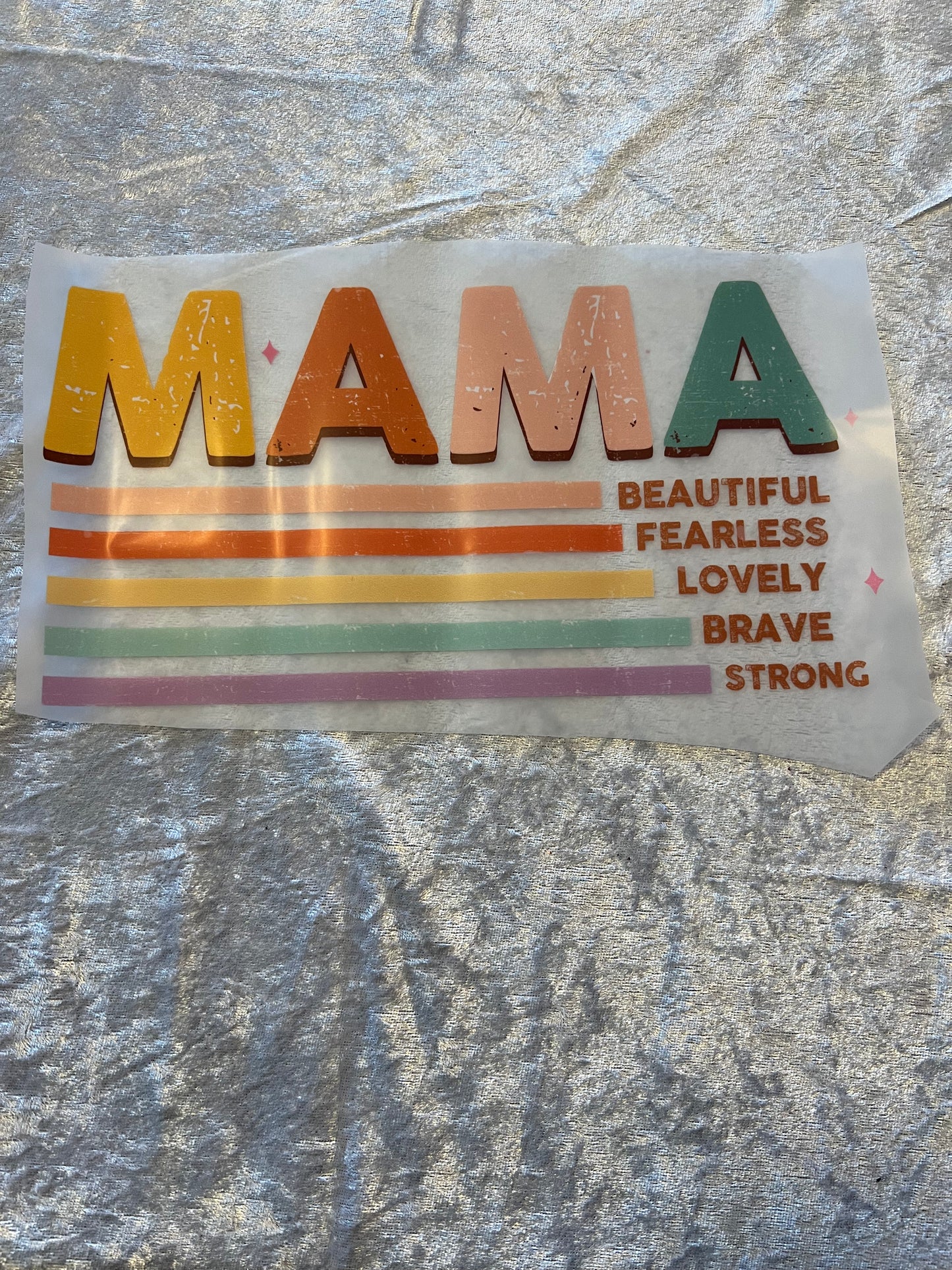 Heat Transfers- Mama/ Dad/ Family