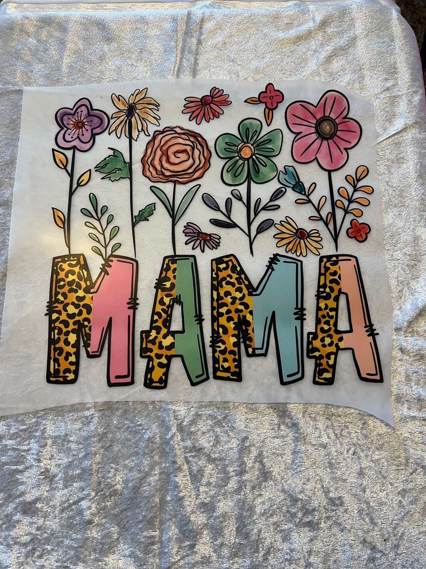 Heat Transfers- Mama/ Dad/ Family