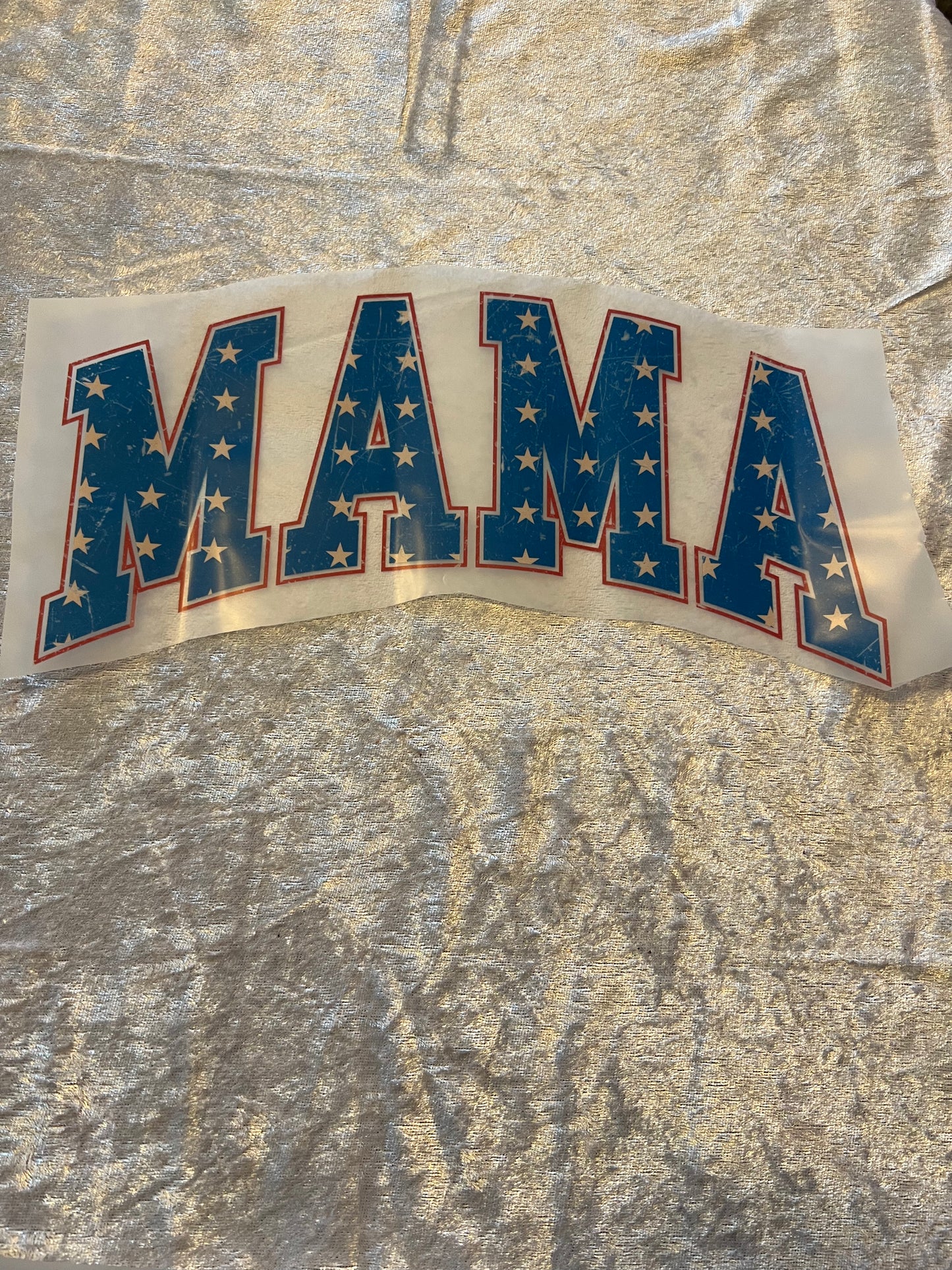Heat Transfers- Mama/ Dad/ Family