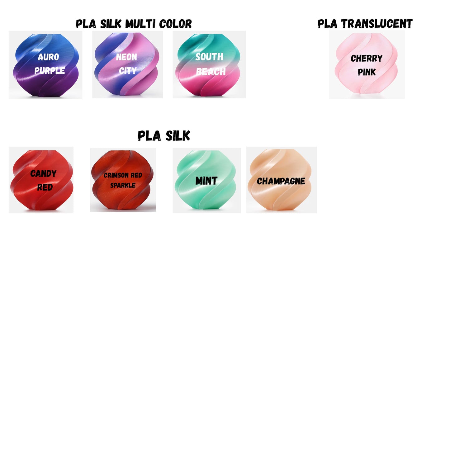 NEW- 3D printed Office supplies (separately)