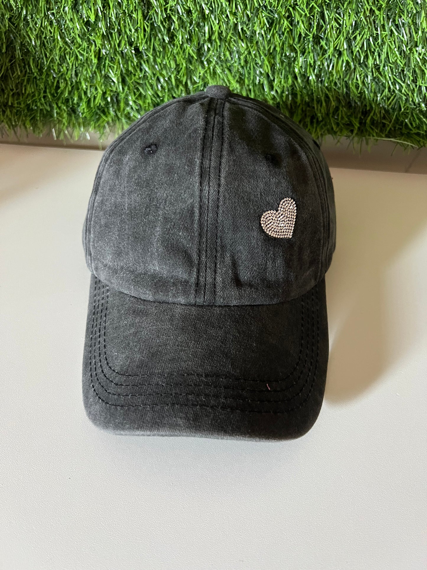 Ladies ponytail baseball caps Pre-made