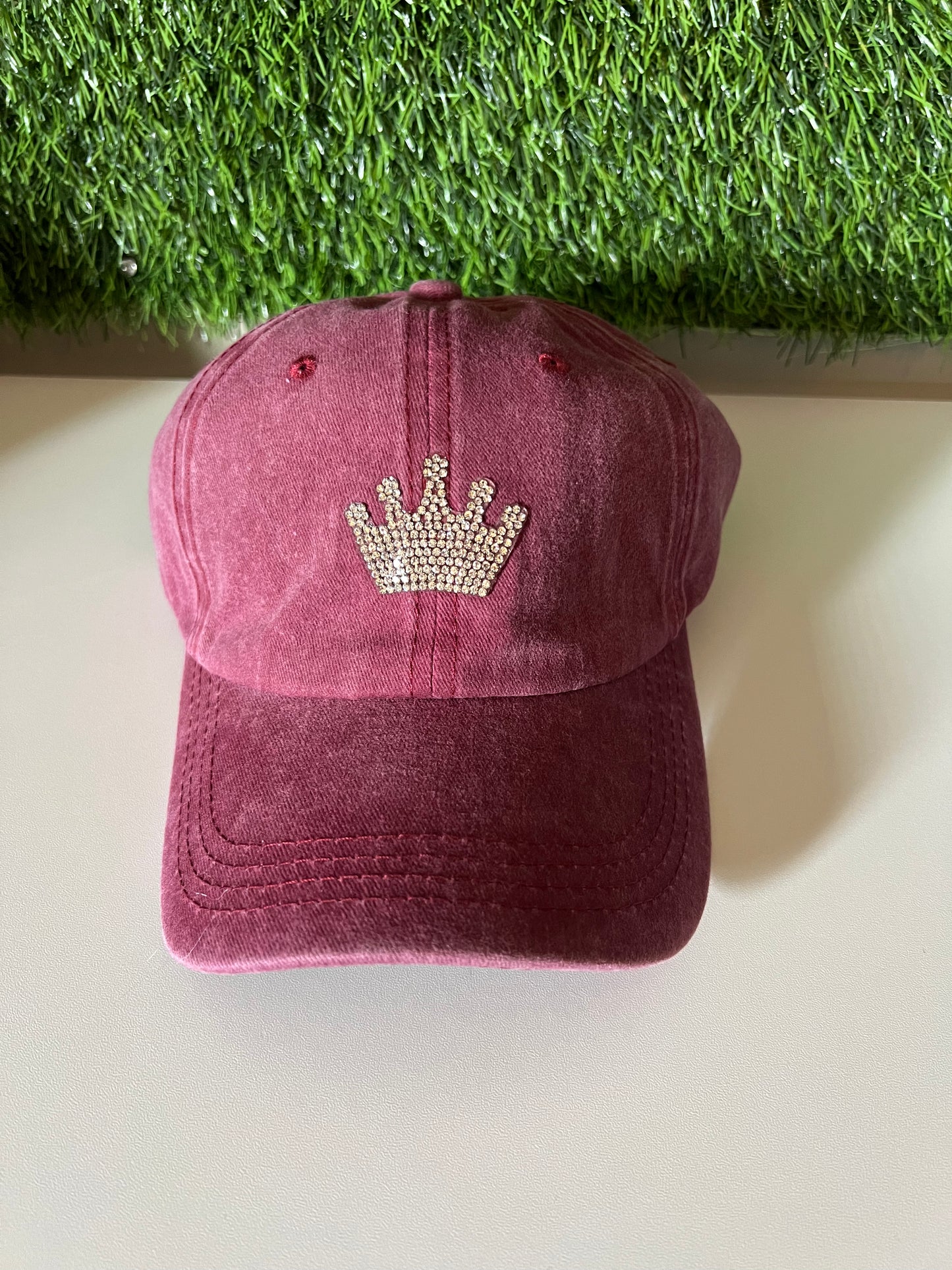 Ladies ponytail baseball caps Pre-made