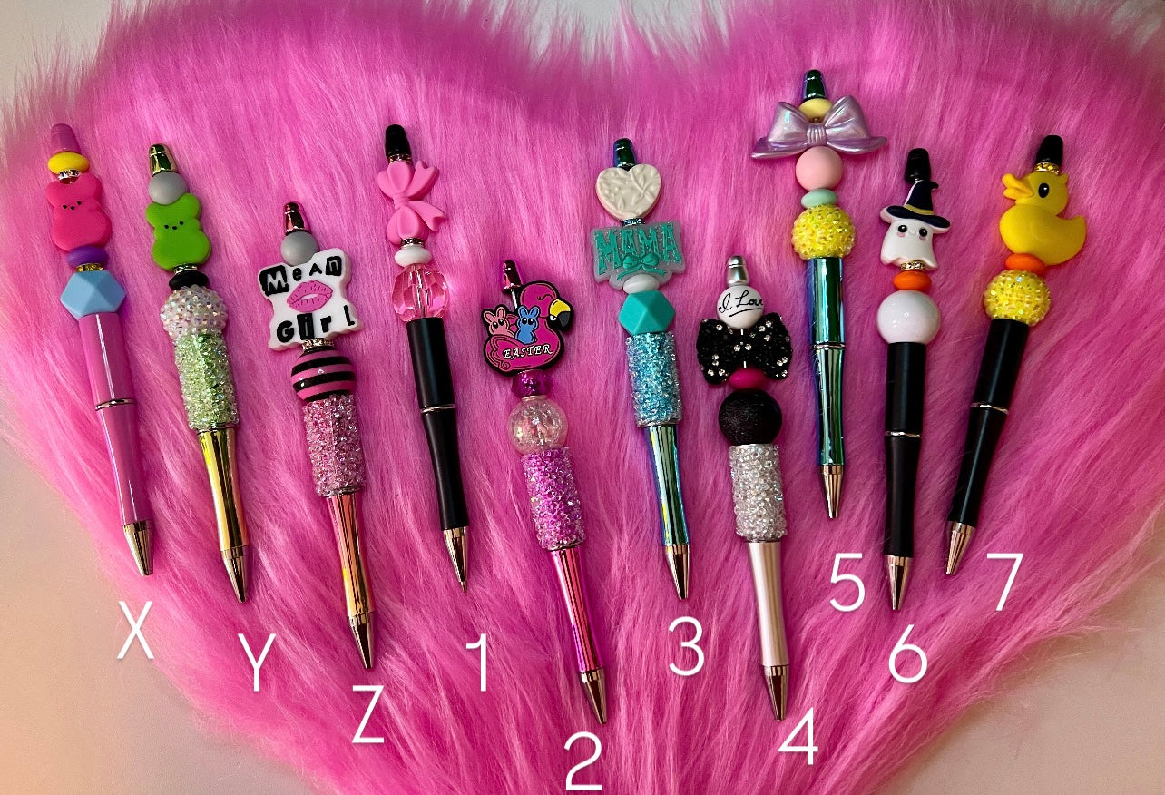 RTS- Beaded Pens