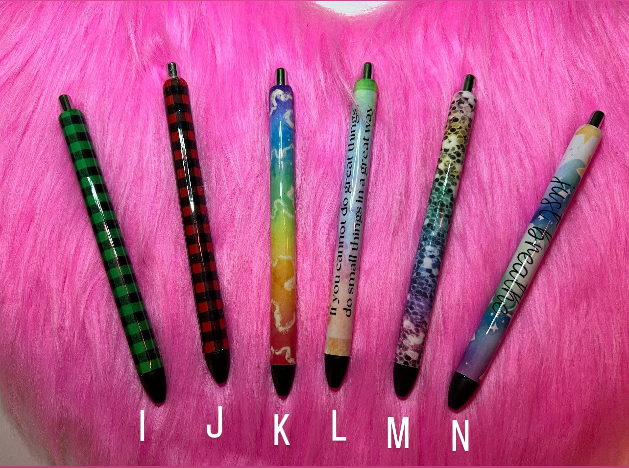 Wrapped Ink Joy pens