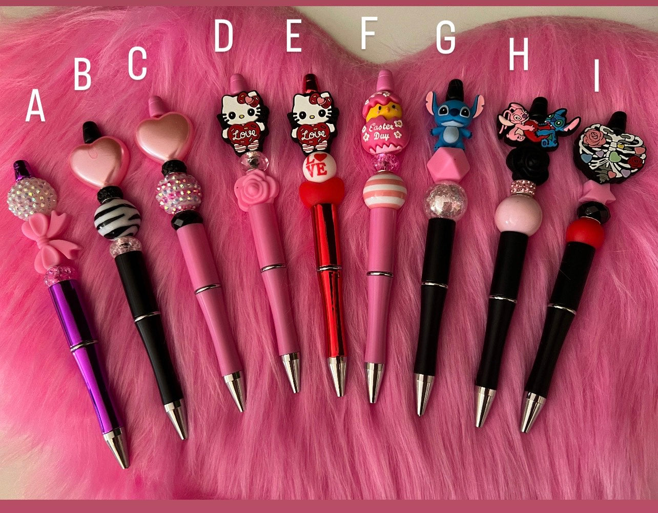RTS- Beaded Pens