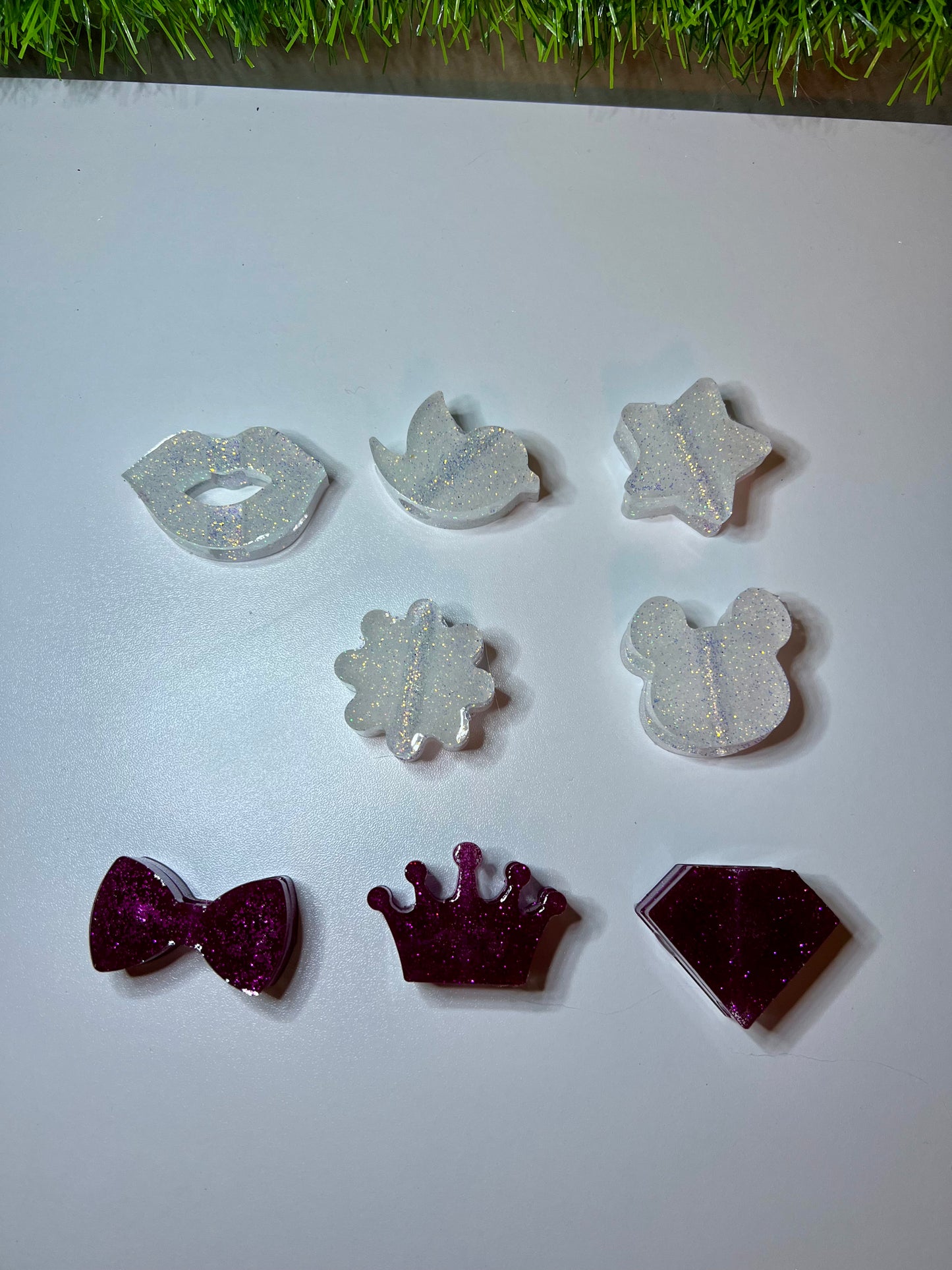 Resin Straw toppers Pre-made