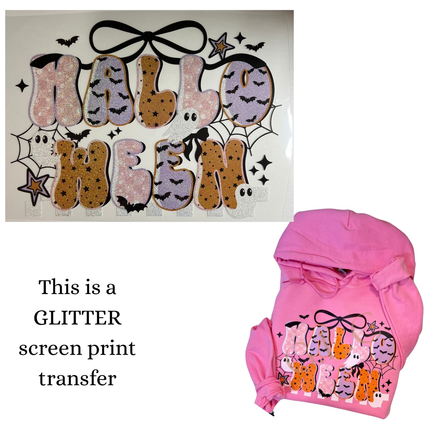 NEW *GLITTER* heat transfers