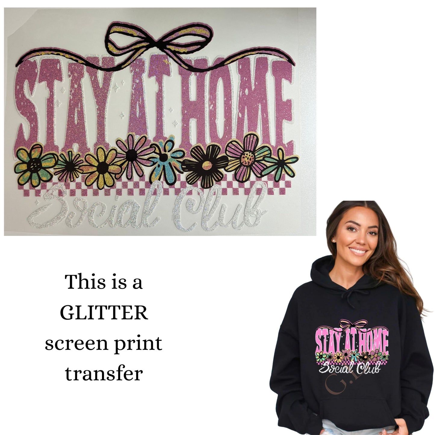 NEW *GLITTER* heat transfers