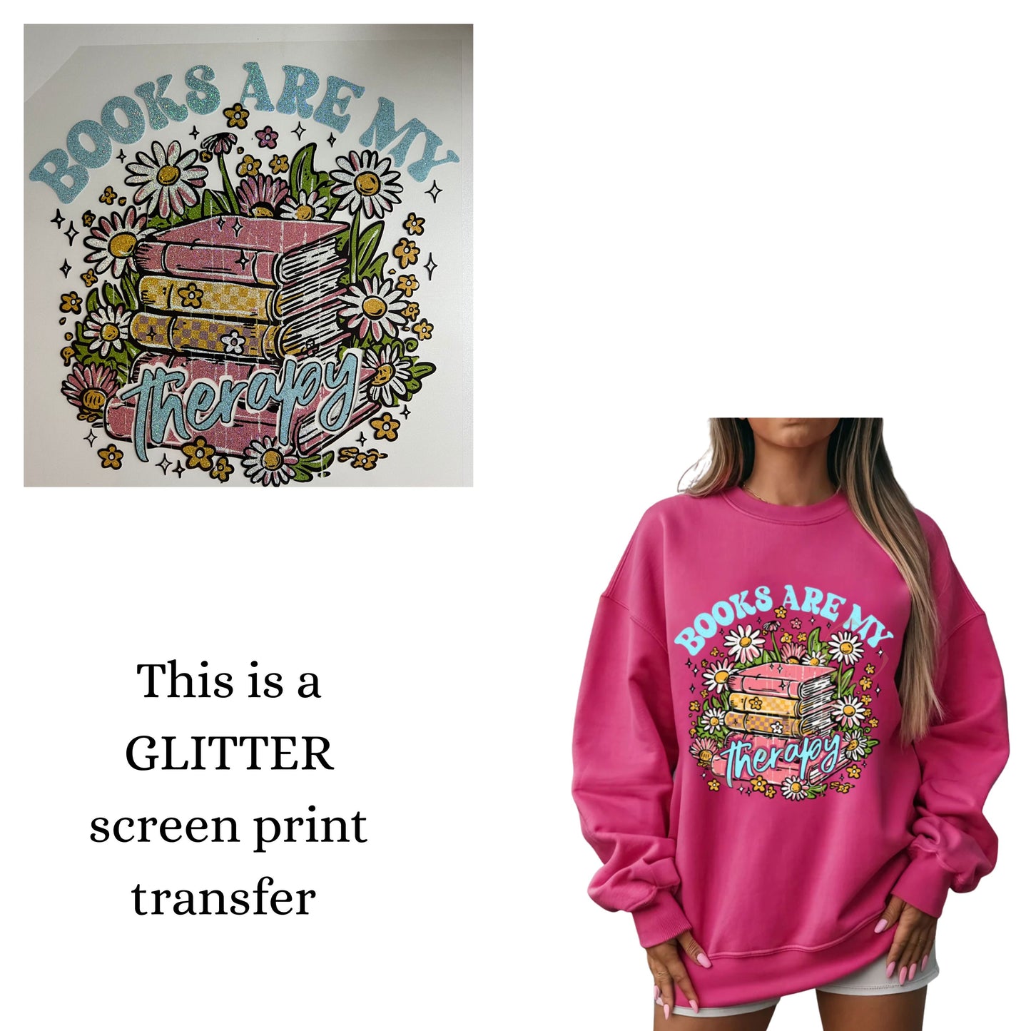 NEW *GLITTER* heat transfers