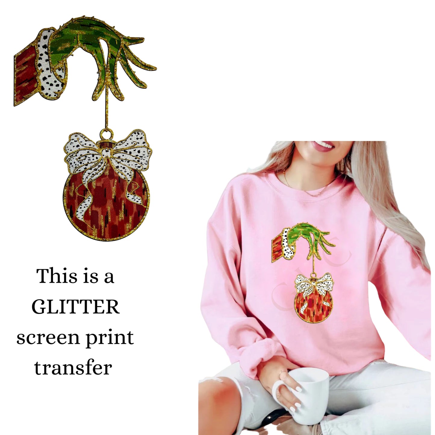 NEW *GLITTER* heat transfers