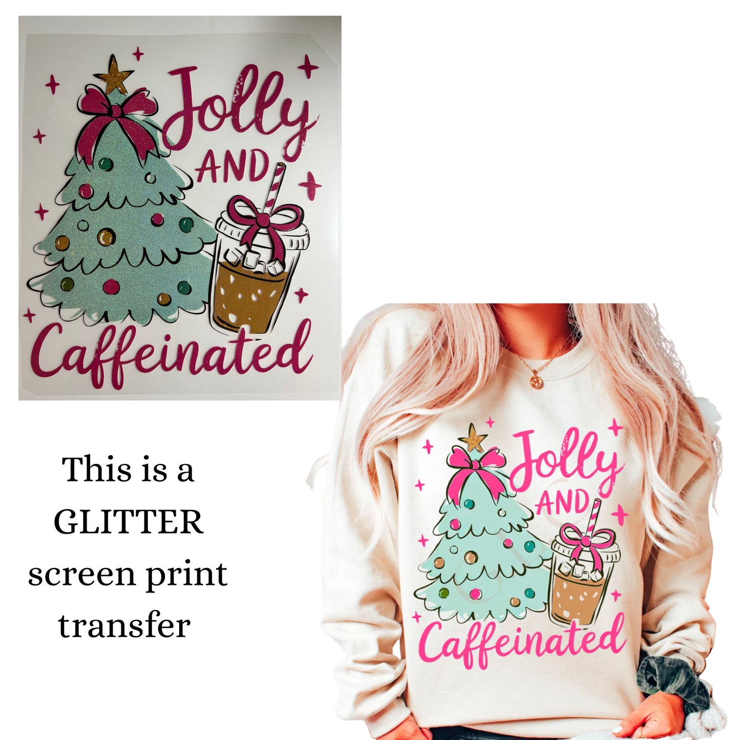 NEW *GLITTER* heat transfers