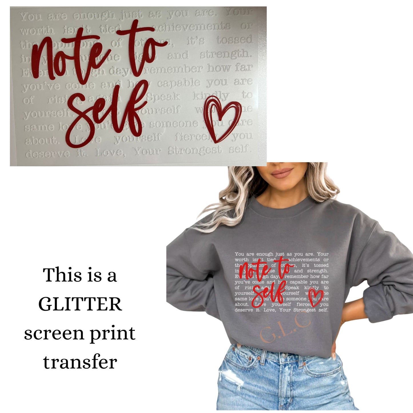 Monday DROP- NEW *GLITTER* heat transfers