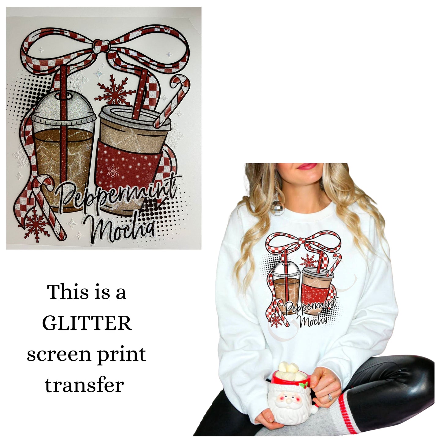 NEW *GLITTER* heat transfers