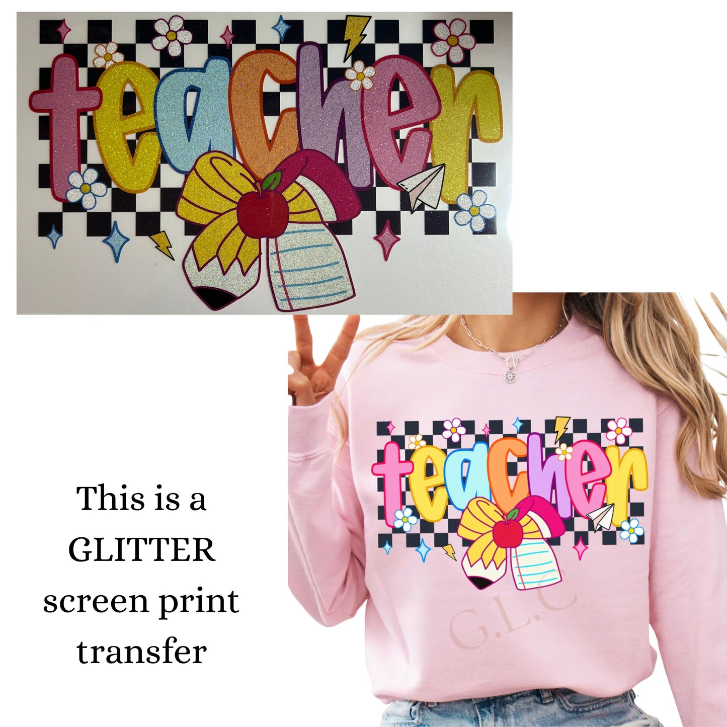 Monday DROP- NEW *GLITTER* heat transfers