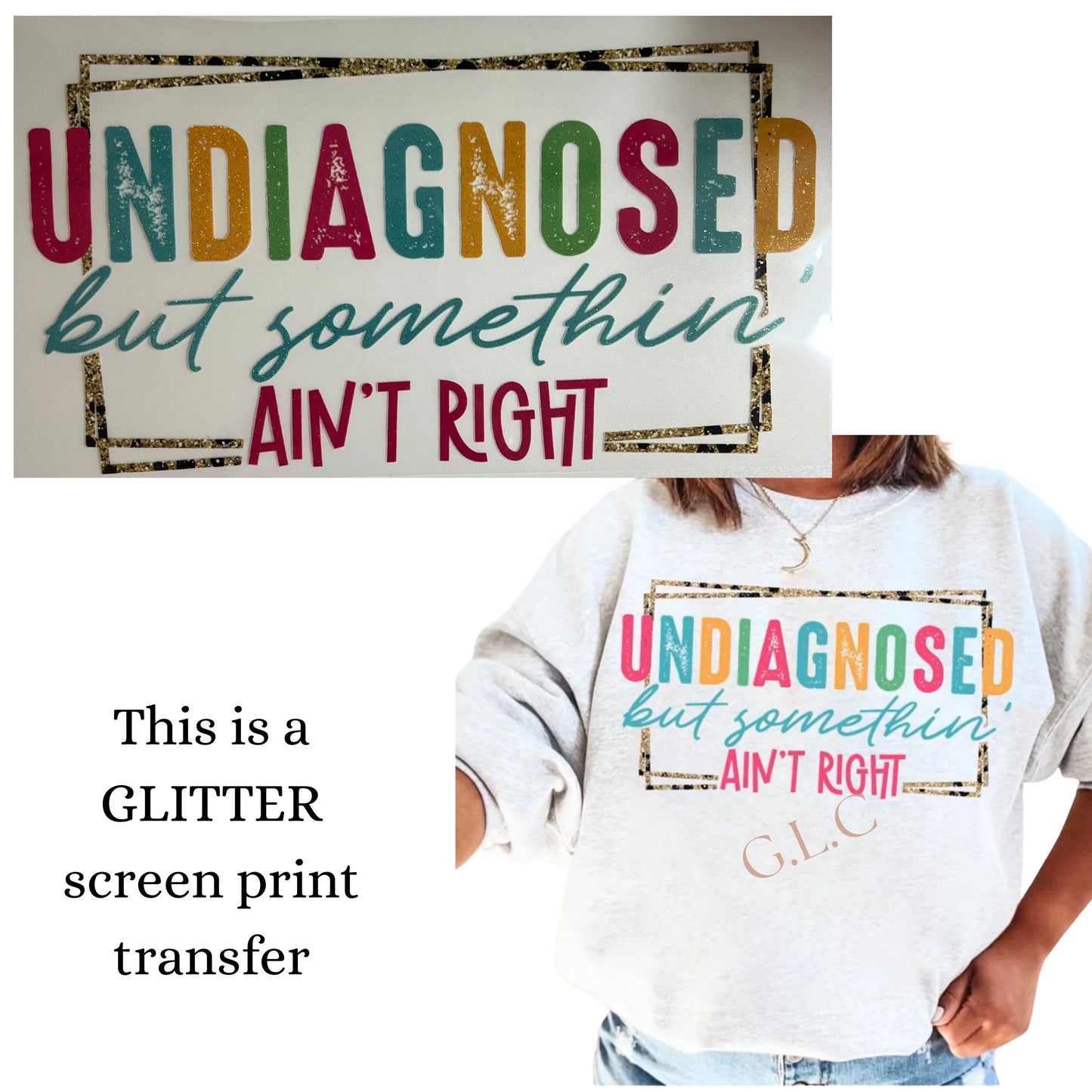 Monday DROP- NEW *GLITTER* heat transfers