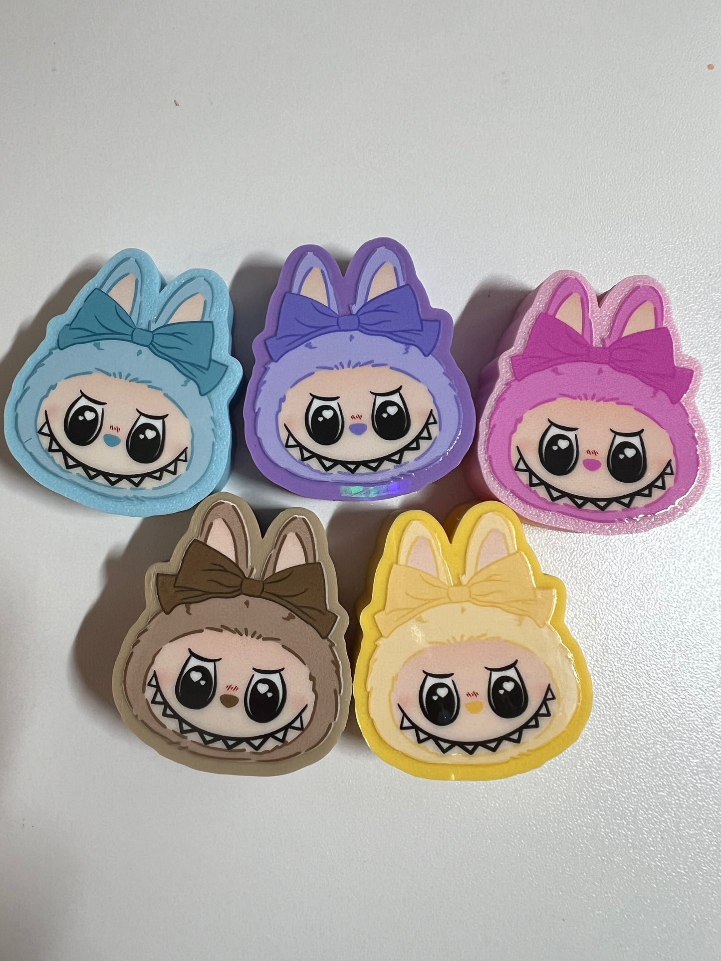 3D Straw toppers