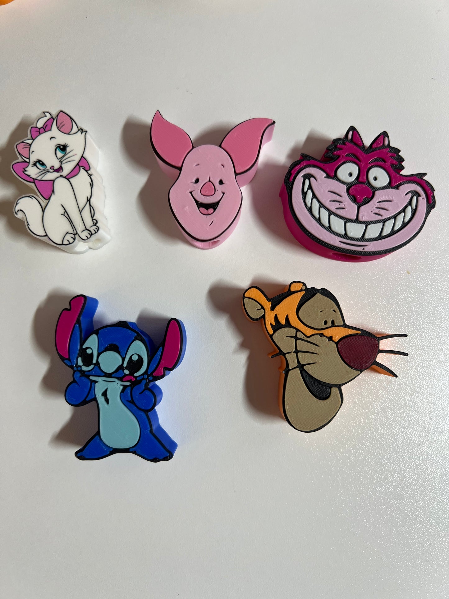 3D Straw toppers