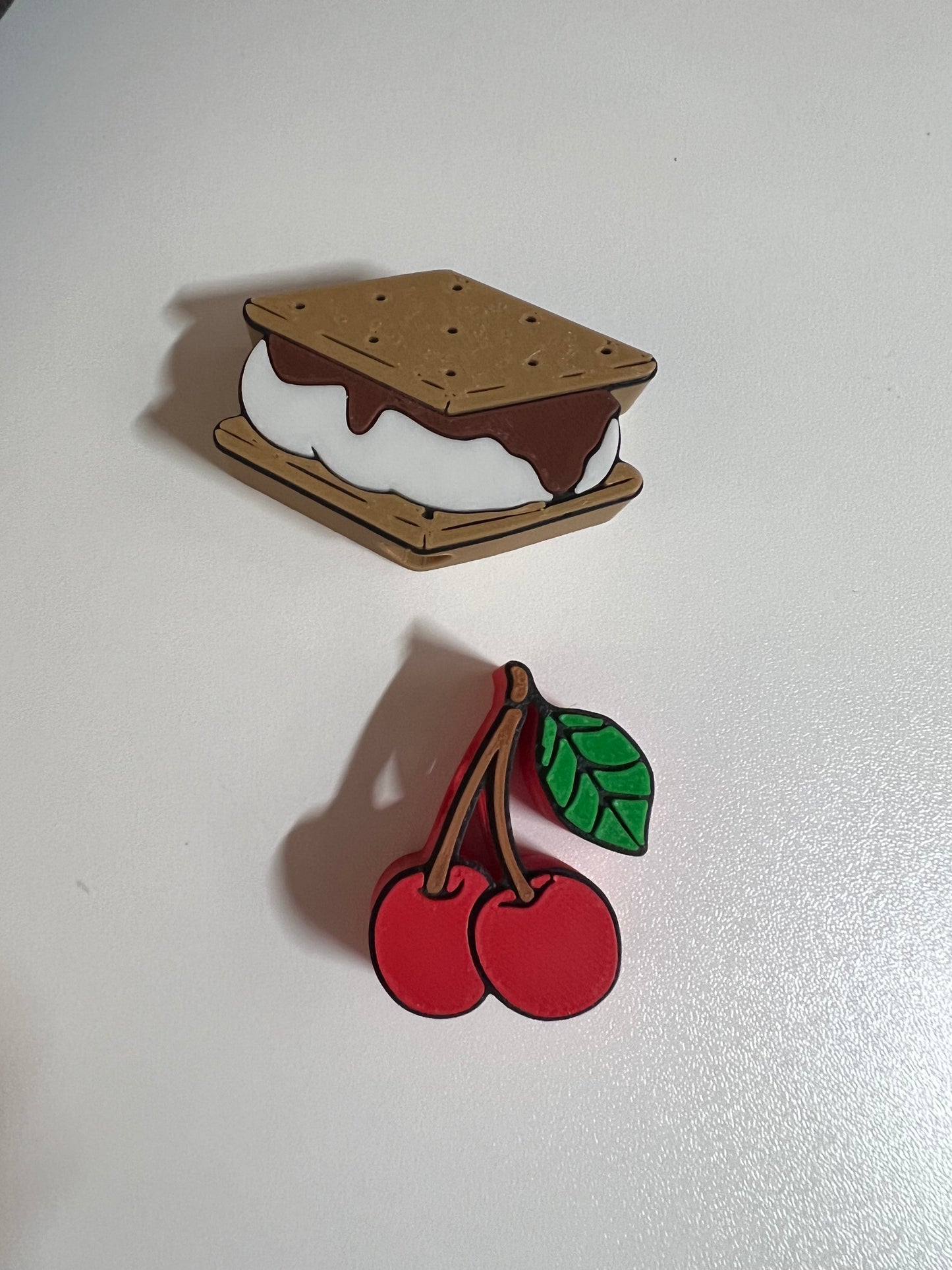 3D Straw toppers
