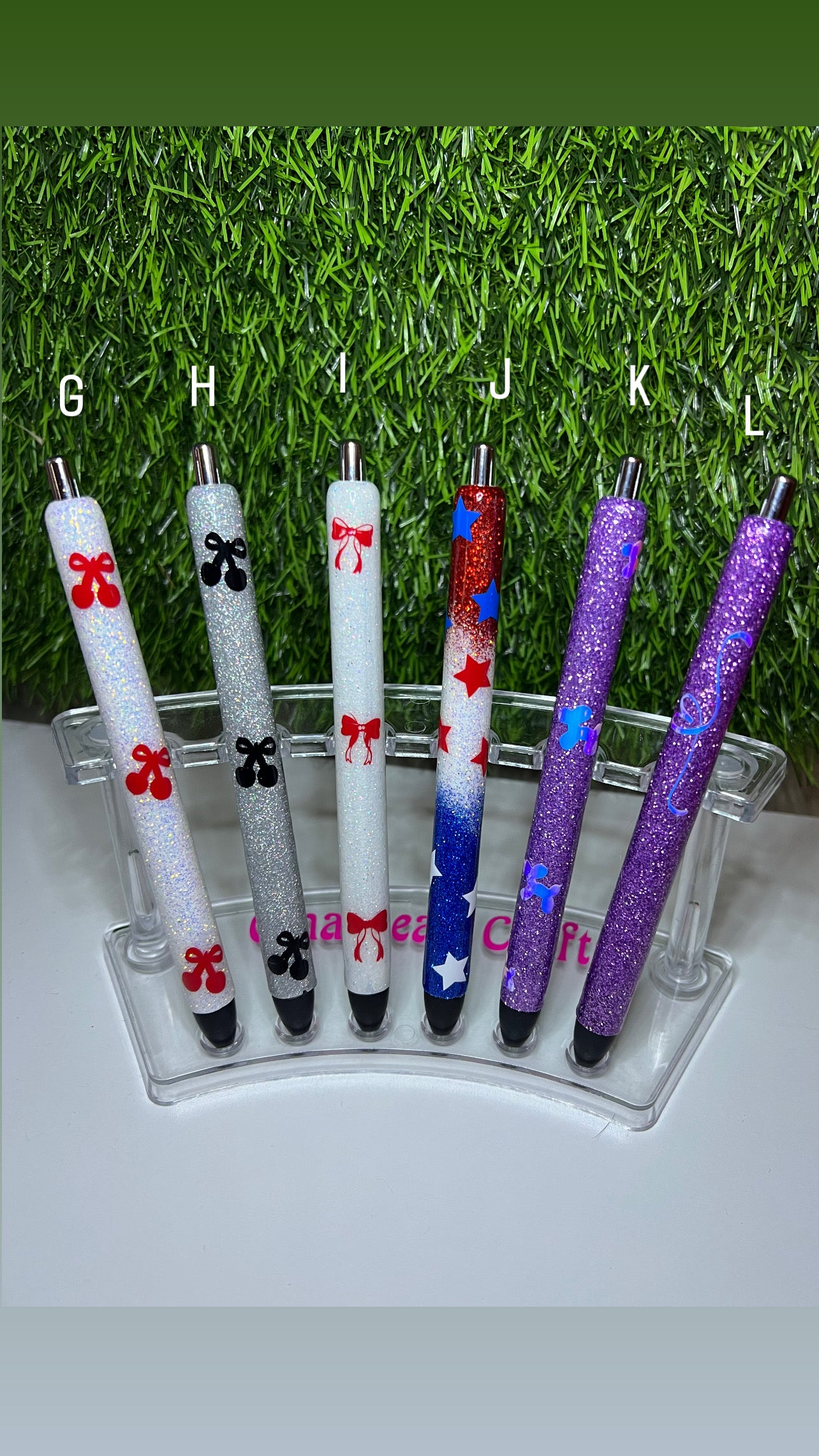 Pre Made Glitter Pens