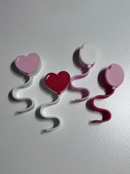 In-House 3D Straw toppers/ Key chains