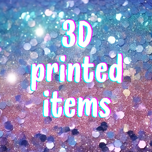 NEW- 3D printed items