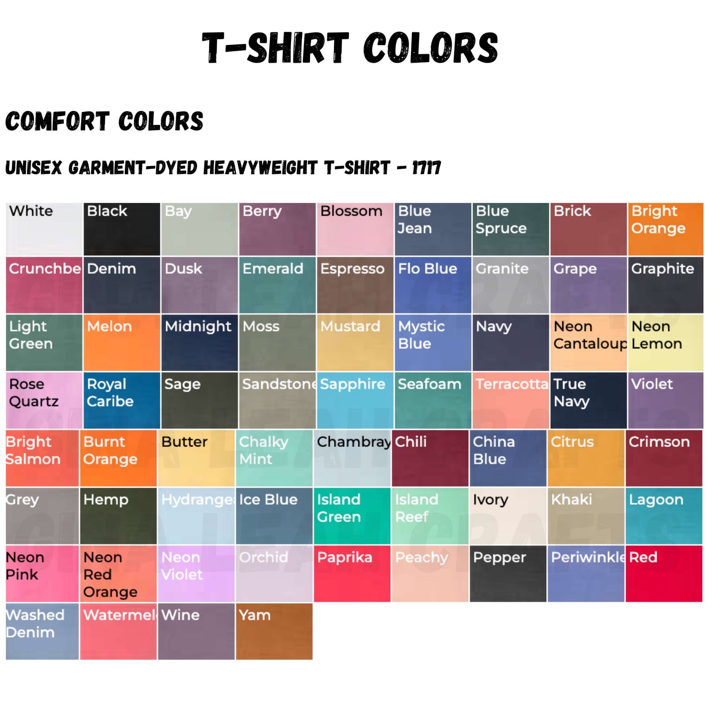 Apparel - T Shirts/Crewnecks
