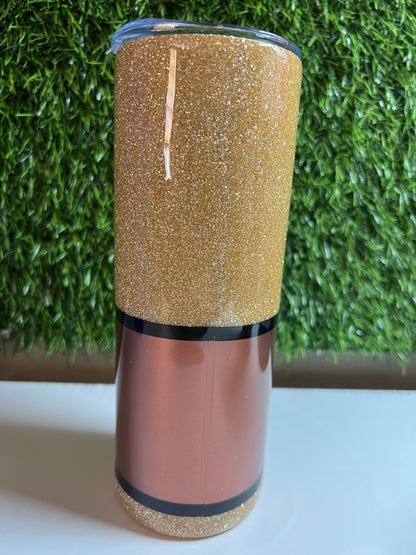 SS Skinny 20oz Epoxy tumbler -Christmas truck