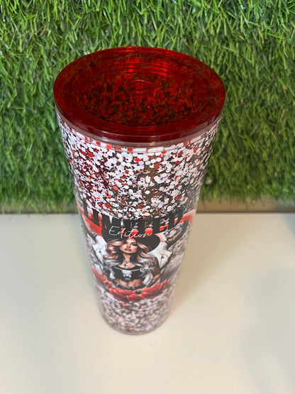 24oz Glitter Acrylic tumbler - Limited Edition