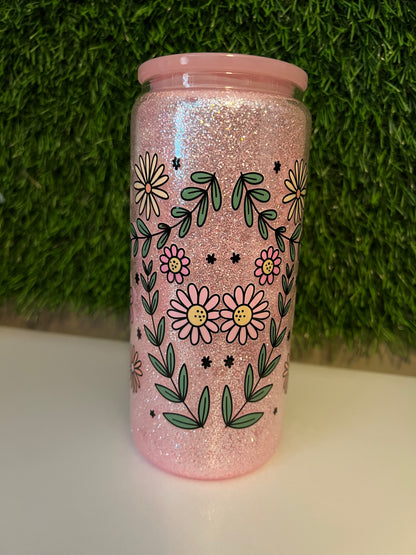Glitter 16oz snow globe _ Jesus fills my cup