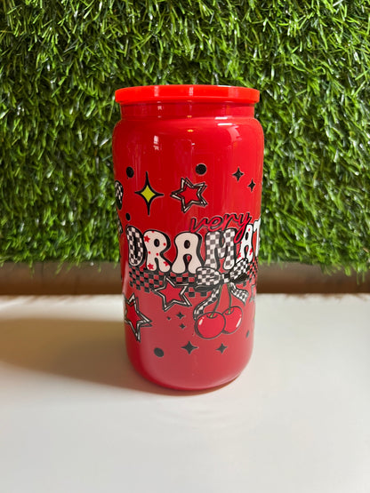 Solid red 16oz cup- Very dramatic