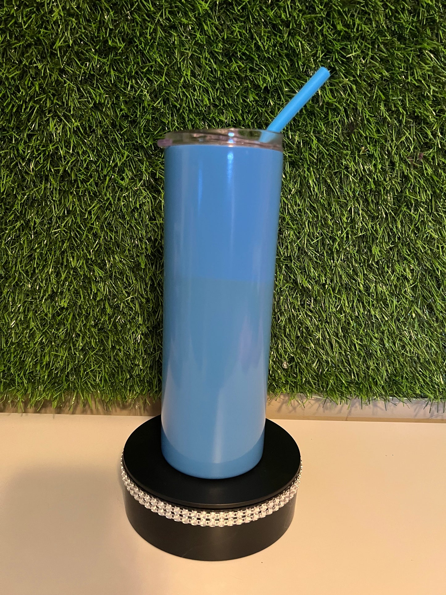 SS Skinny Blue 20oz tumbler All peopled out