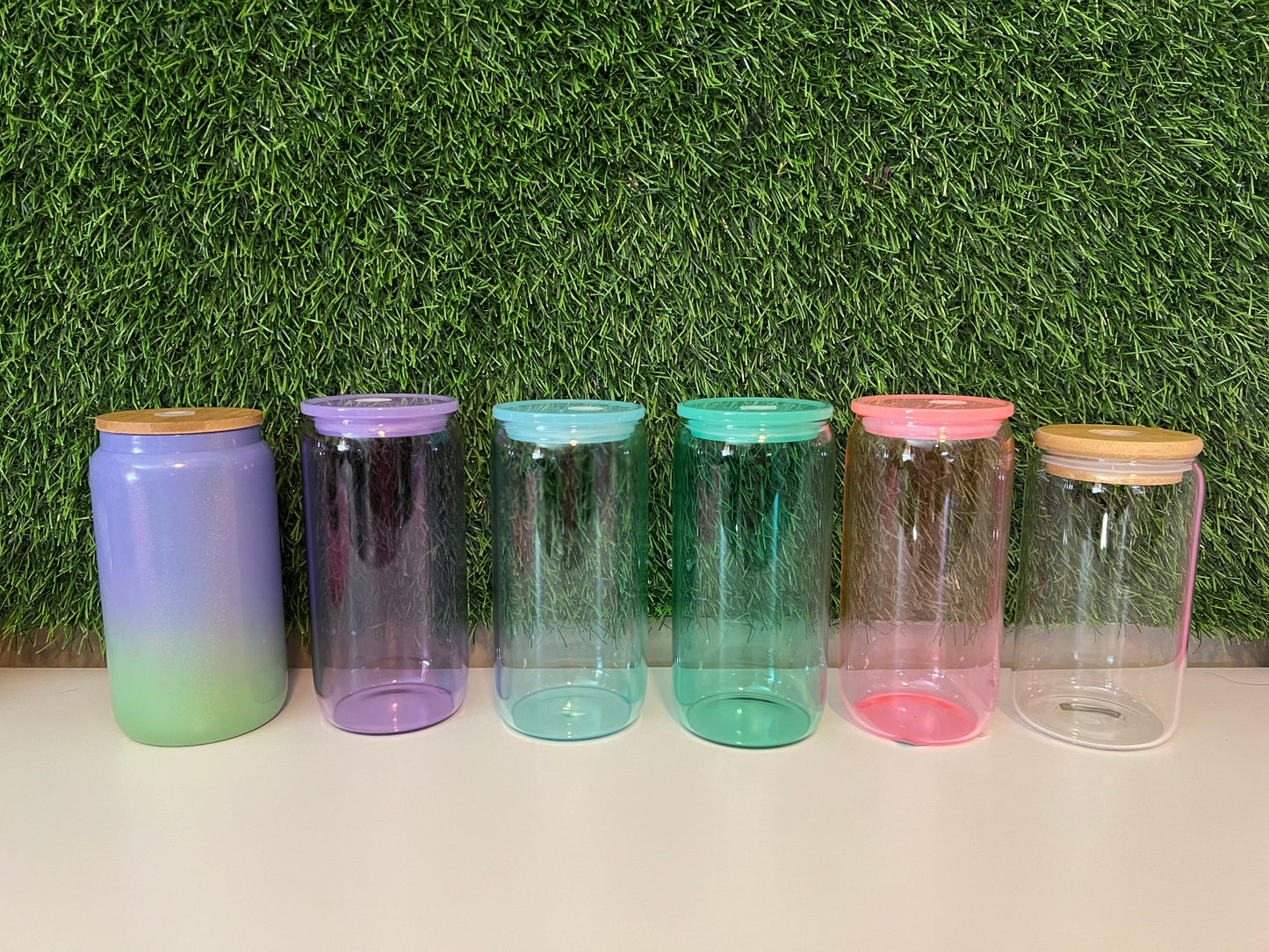 16oz Glass tumbler