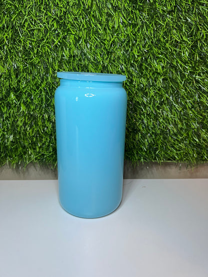 16oz Dark colored Glass tumbler