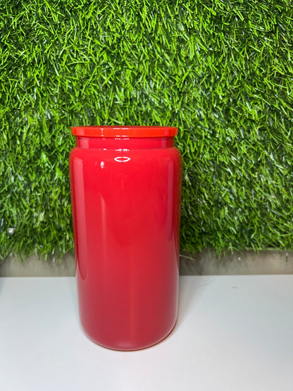 16oz Dark colored Glass tumbler