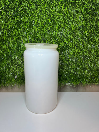 16oz Dark colored Glass tumbler