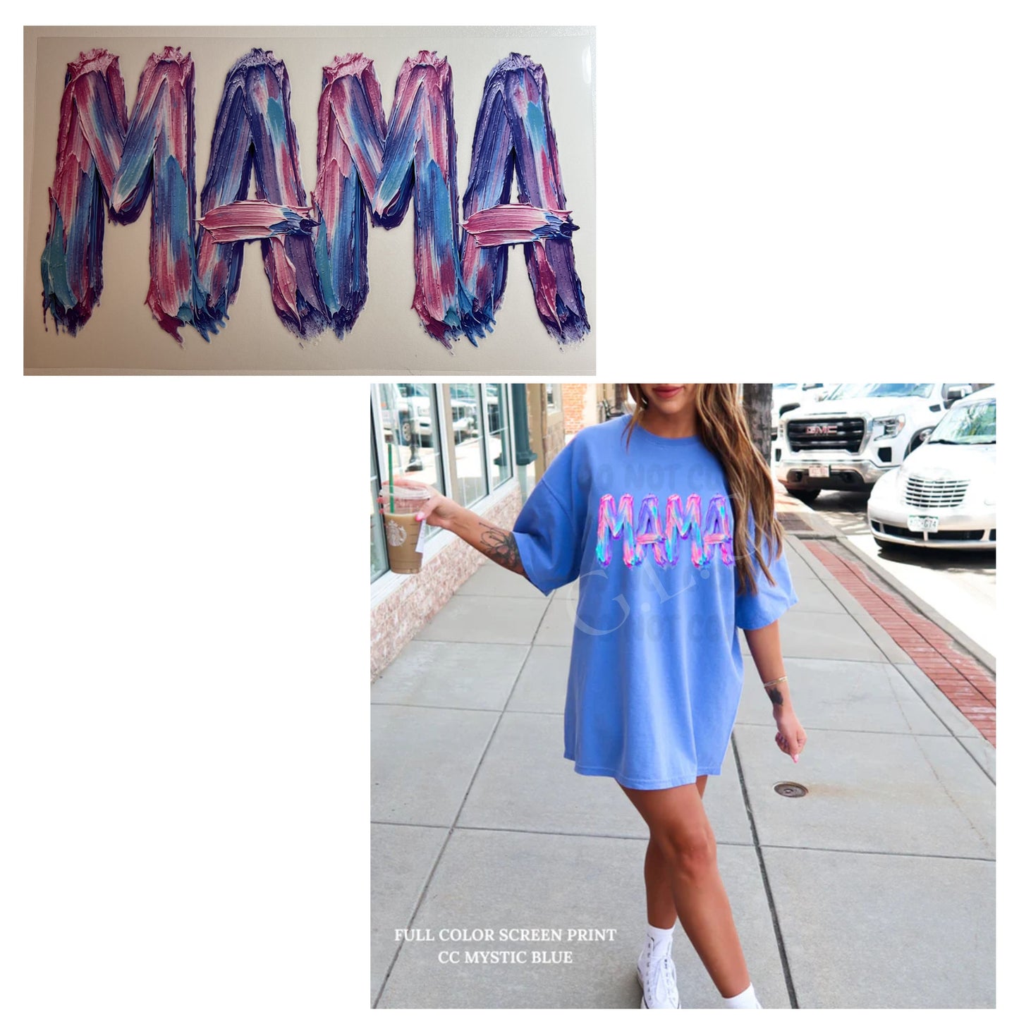 Heat Transfers- Mama/ Dad/ Family