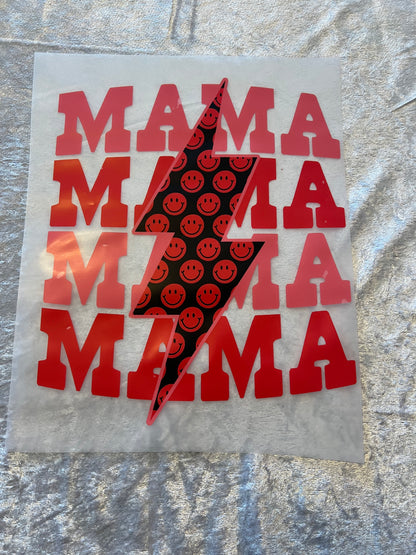 Heat Transfers- Mama/ Dad/ Family