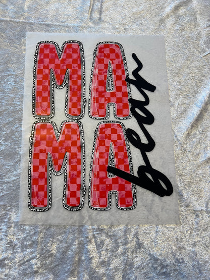 Heat Transfers- Mama/ Dad/ Family