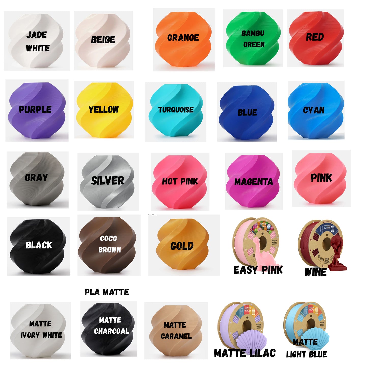 NEW- 3D printed Bundles